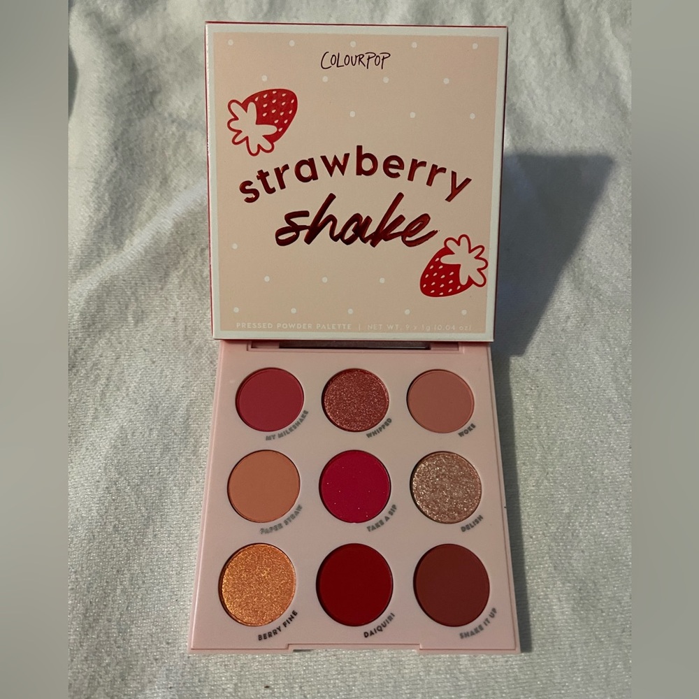 Colourpop: Strawberry Shake Eyeshadow Palette